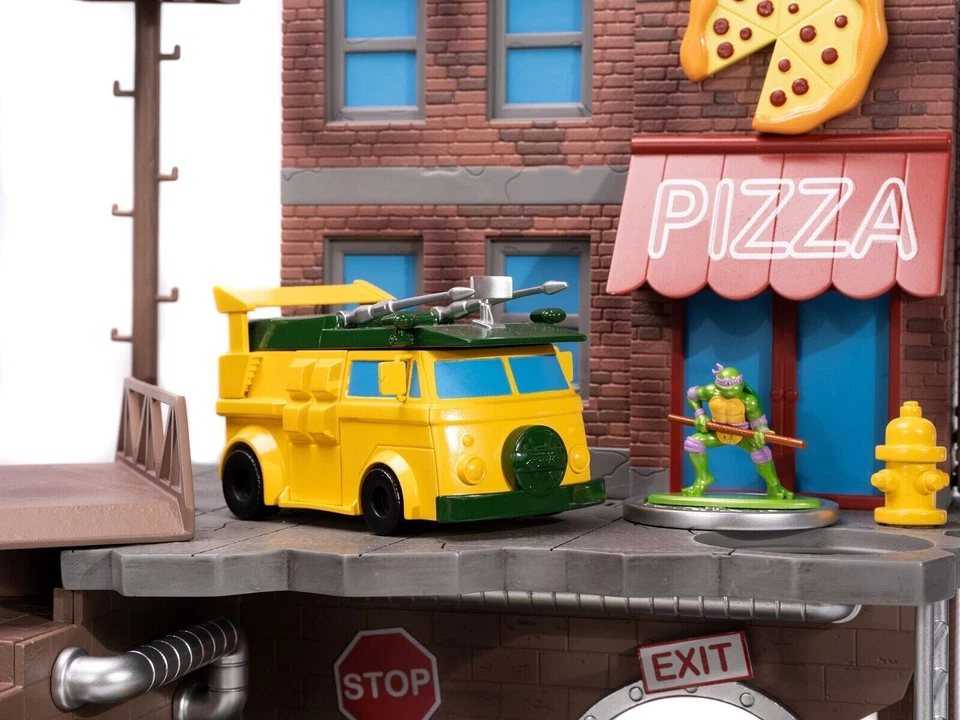 JADA ADOLESCENTE MUTANTE NINA TORTUGAS GUARIDA NANO ESCENA FUNDIDO A PRESIÓN 34679 Foto 4 de 4