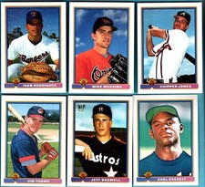 1991 Bowman Baseball Base   26   Card Lot