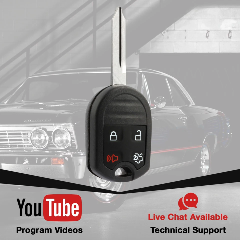 2 For 2009 2010 2011 2012 2013 2014 2015 - Ford Explorer Car Remote Key Fob Foto 3 de 4