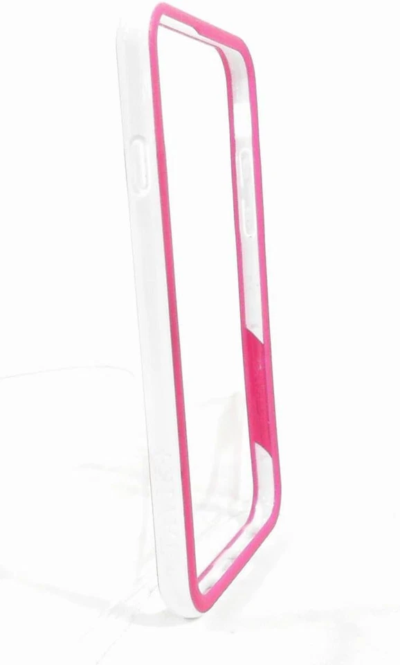 Funda protectora Tavik borde exterior para iPhone 6/6S - Rosa/blanco Foto 3 de 4