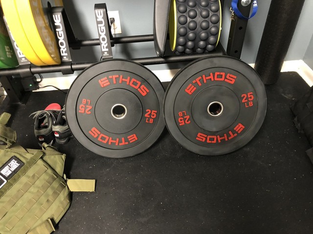 ethos 5 lb bumper plate