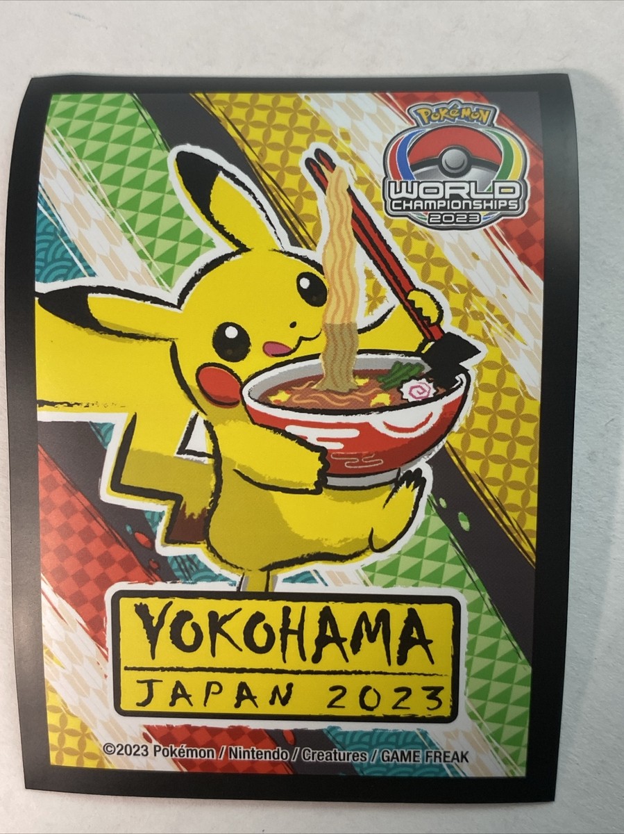 Japanese Pokemon TCG Yokohama Japan 2023 Ramen Pikachu Individual