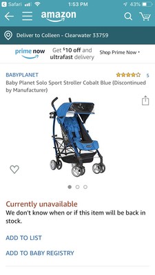 baby planet stroller