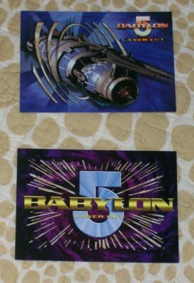 BABYLON 5: Insert Set: Die Cut L 1 - 2 1996