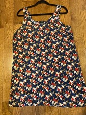 Forever 21 Print Swing Dress, size L