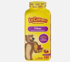L'il Critters Fiber Gummy Bear Supplements 180 Ct EXP: 04/2026 Sealed