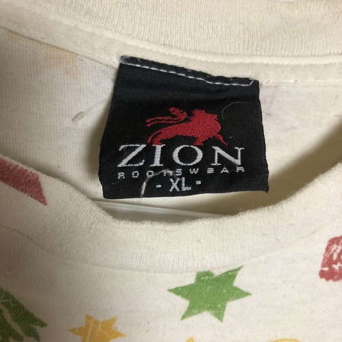 Vintage Bob Marley Shirt Adult XL All Over Print Zion Rootswear USA Made Men - Picture 3 of 3