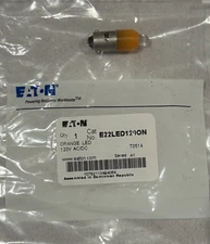 Eaton E22LED120ON Pilot Devices - Ashville Pushbutton 120V LED Orange Light Unit