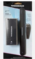 Tweezerman Manicure Kit 3 Piece Set-New & Sealed!
