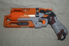 Nerf Zombie hammer shot blaster strike Orange plastic gun kids Boy Toy