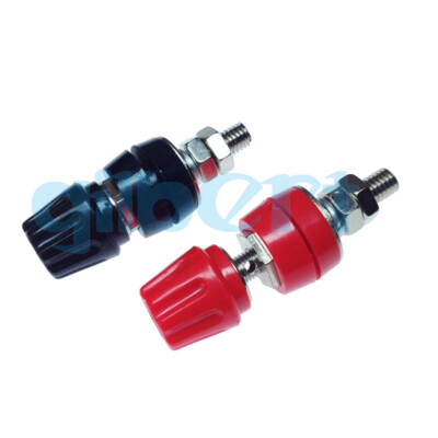 2pcs 4mm Banana Binding Post Panel Socket M6 Thread Terminal Jack BS4932