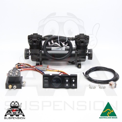 LA101 Large In Cab AAA Suspension Air Bag Kit for 4WD Toyota Hilux 2015 - 2024 - Picture 2 of 11