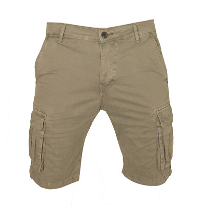 Pantaloncini Bermuda Uomo Cargo con Tasche Laterali Tasconi 48 50 52 54 56  58 60 – Vestendosi