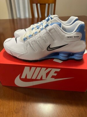 Size 8.5 - Nike Shox NZ Carolina Blue and White NEW IN BOX