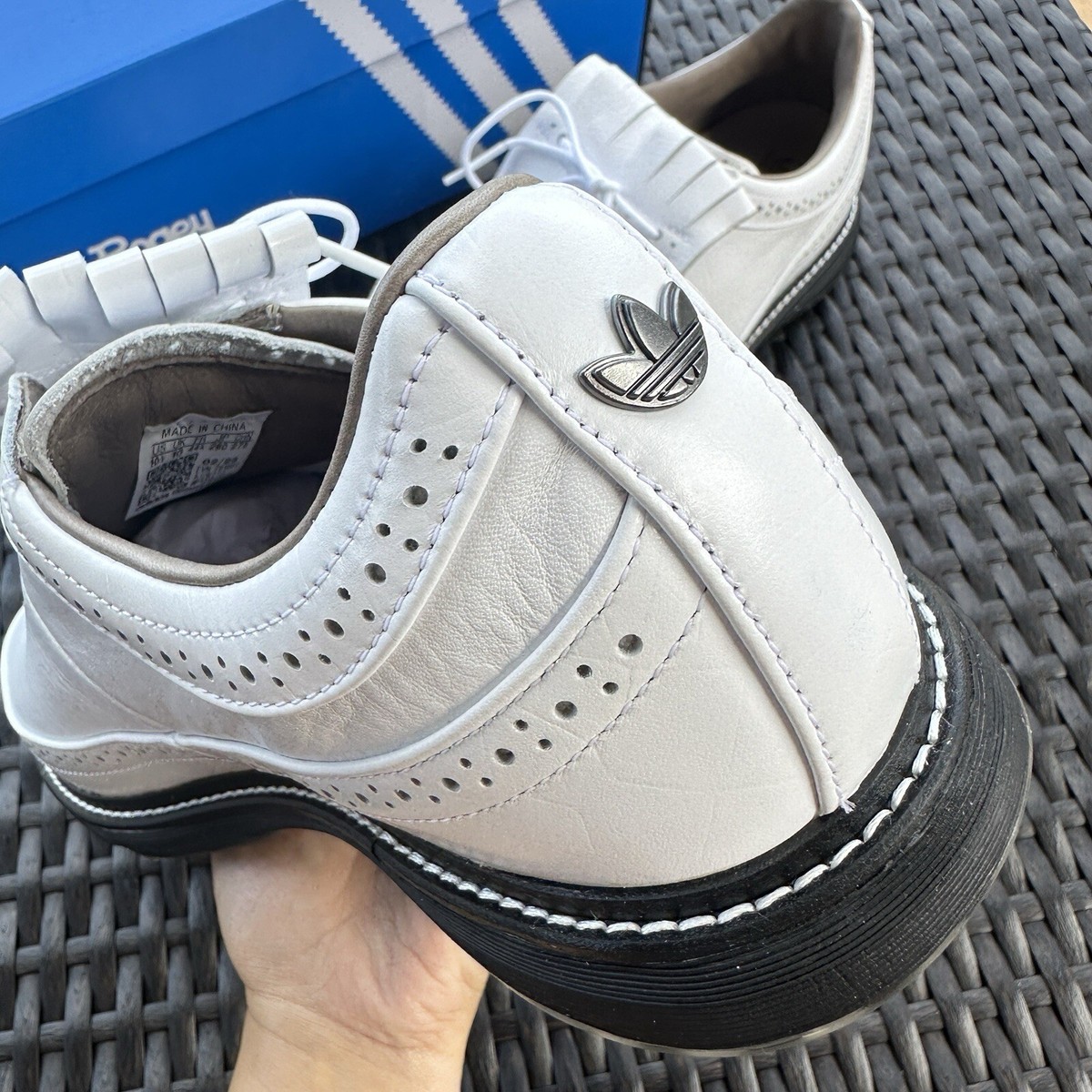 Adidas Bogey Boys x MC80 Golf White Dark Silver Men's Shoes Adidas Bogey Boys x MC80 Golf White Dark Silver Men's Shoes
