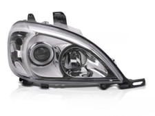 Scheinwerfer rechts passend f&uuml;r Mercedes ML W163 ab 2001 bis 2005 Chrom Halog...
