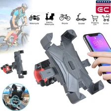 Motorcycle Bike Handlebar Mount Holder Bicycle For iPhone Samsung Cell Phone GPS
