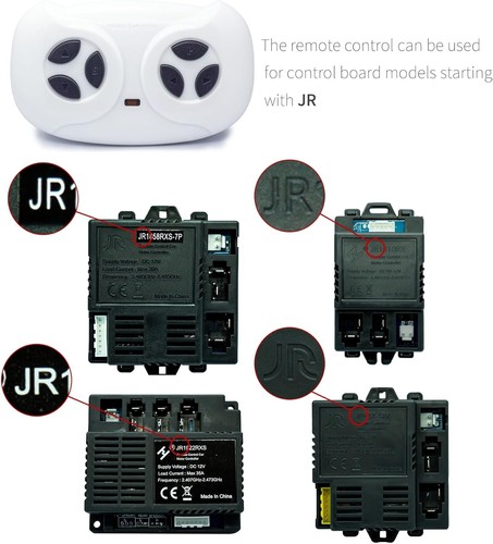 2.4ghz Bluetooth Remote Control for Kids Powered Electric Vehicle Truck Car... - Picture 3 of 9