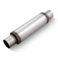 3" Inlet Exhaust Resonator, 3" Inlet 3" 3" Inlet 20" Overall Length 1 PC
