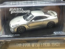 NISSAN GT-R  R35 2012  N°74 FAST AND FURIOUS 1/43éme IXO Neuf Boite D'origine