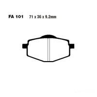 Bremsbelag BremsbeläGe EBC FA101R Vorne FüR Yamaha DT 125 RE MX Everts 2005-2006