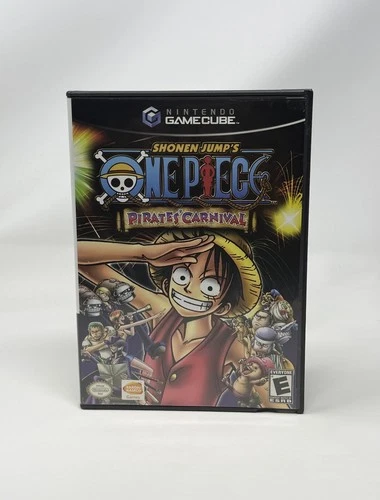 One Piece Pirates' Carnival Nintendo GameCube Complete CIB Pristine Disc Tested