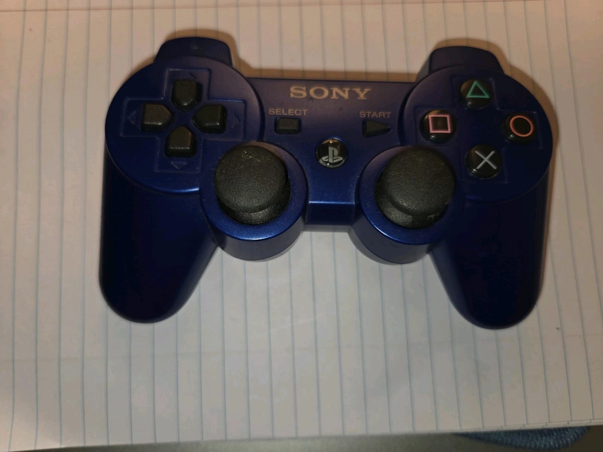 25+ Blue Wireless Controllers for Sony PlayStation 3 for sale