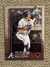 2025 Topps Chrome Update Series - Rookie Debut Drake Baldwin #USC88 (RC)