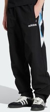  70 Adidas Men's Track Pants - Black White Blue - Medium - New Tags