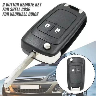 2 Button Remote Key Fob Shell Case For Vauxhall Astra Insignia Zafira Adam Car
