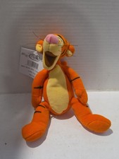 RETIRED The Disney Store Mini Bean Bag 9" Tigger Winnie Pooh Beanie Plush NWT
