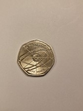 SIR ISAAC NEWTON COMMEMORATIVE 50 PENCE COIN   2017 CIRCULATED