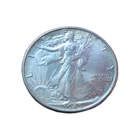 1945 Silver Walking Liberty Half Dollar .   uncirculated, uncertified