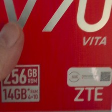 ZTE VITA Smartphone Blau 256GB ROM Speicher 14GB RAM