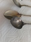 Souvenir Spoons Lot 4 Las Vegas Towle's Log Cabin Wyoming Expo 1890 PAN American — photo 4