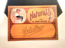 2005 DONRUSS LEATHER & LUMBER BROOKS ROBINSON N-3 NATURALS 1338/2000 ORIOLES