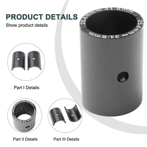 /New Bicycle Bike Handlebar Bar Shim Spacer Stem Reducer 25.4mm To 31.8mm / - Picture 7 of 28