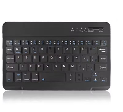 Bluetooth Tastatur kabellos Wireless Mini PC Handy Tablet QWERTY US Layout 20 cm