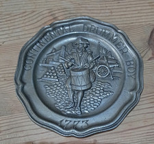 An American Revolution bi-centennial Continental Drummer Boy plate 7" ashtray