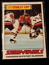 1977-78 Topps Hockey - #262 1976-77 Stanley Cup Semi-Finals VG-EX Condition 