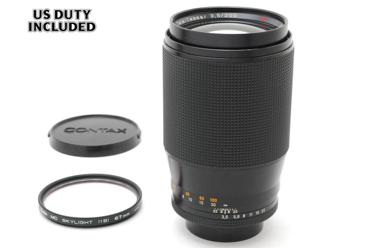 レンズ(単焦点) CONTAX CARL ZEISS TESSAR 200mm F3.5#17 レンズ(単焦点) Carl Zeiss Tele-Tessar 200mm F3.5 T* AEG Amazon