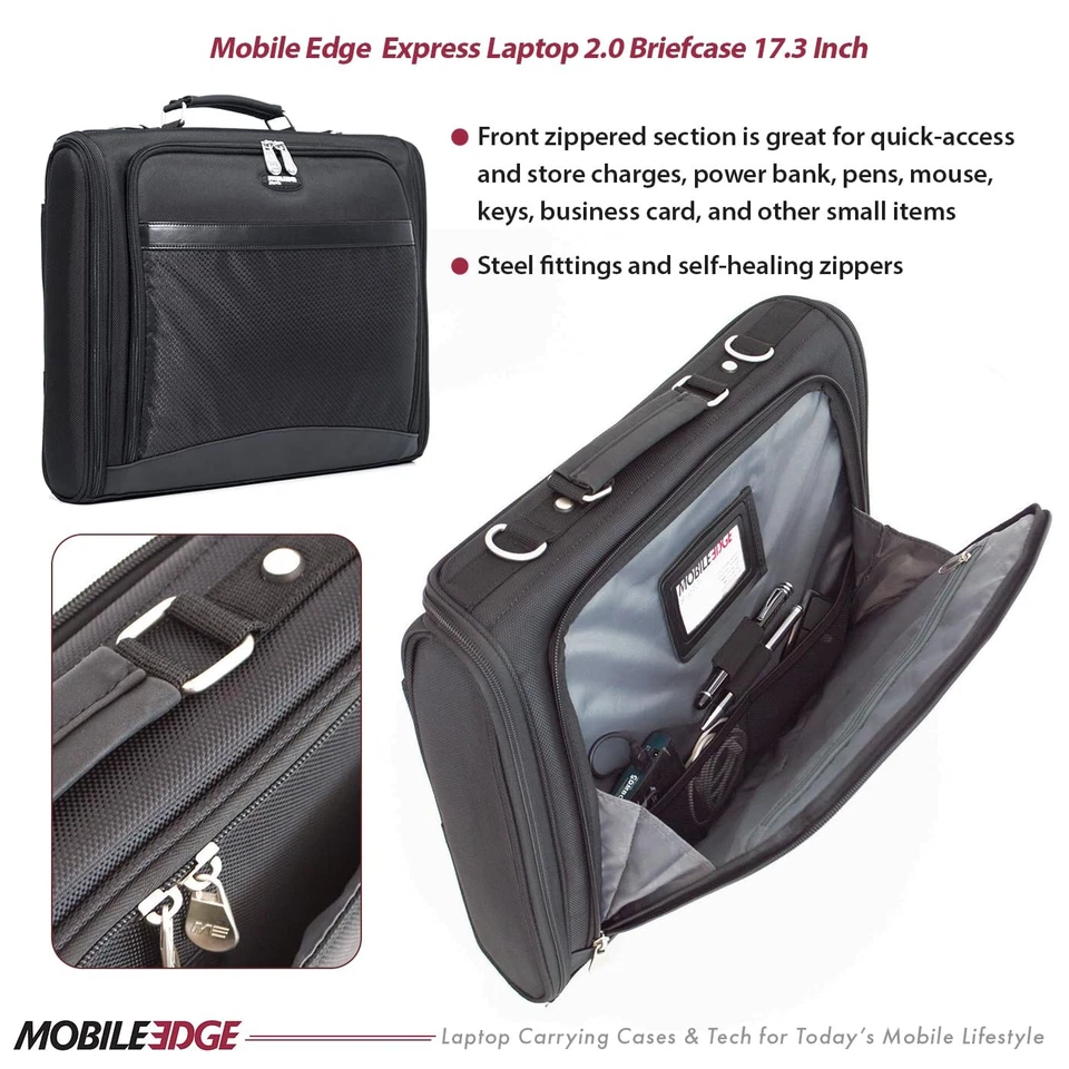Bolsa maleta Express 2.0 laptop computador com alça para homens e , serve até... - Imagem 3 de 4