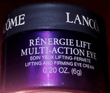 LANCOME Renergie Lift Multi Action Lifting Firming EYE Cream 0.2 oz ~ 6g New