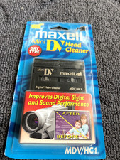 Maxell MINI DV Head Cleaner Dry Type Video Cassette MDV/HC1 NEW SEALED