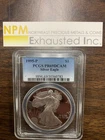 1995-P American Silver Eagle Dollar PR69DCAM PCGS Proof 69 Deep Cameo