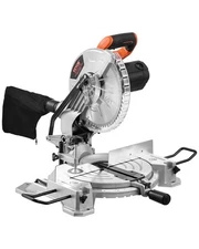 VEVOR Compound Miter Saw 10'' Blade 15 Amp 60-Tooth Corded Single Bevel 0-45°
