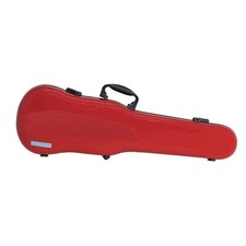 GEWA Air 1.7 4/4 Shaped Red Violin Case w/ Thermoplast Shell  Velour Interior
