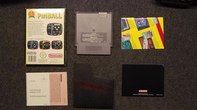 Nintendo NES Spiel - Pinball PAL-B mit OVP + Anleitung / Komplett