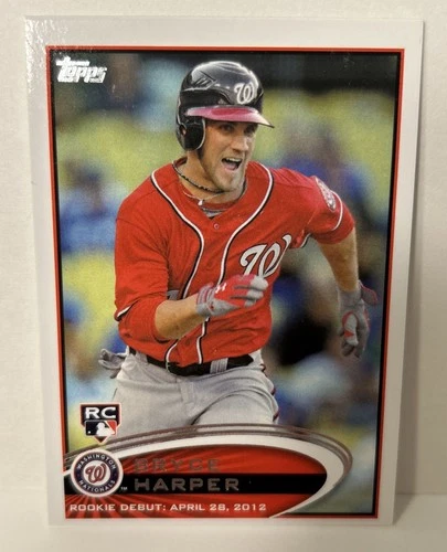 2012 Topps Update Bryce Harper Nationals / Phillies Rookie Card #US183