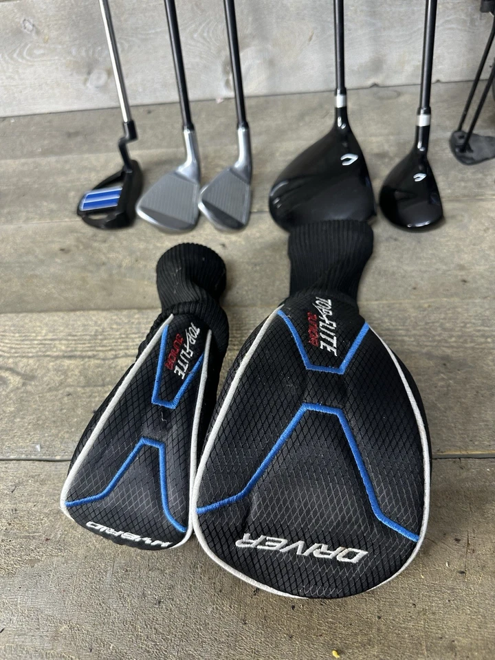 Top Flite Junior Golf 5 Club Set Stand Bag JR Youth Kids RH 57-63" 9 SW Hybrid - Image 2 of 4